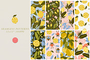Lemon Blossom Collection, an Illustration by PetiteMarket (Thumbnail 3 of 3)