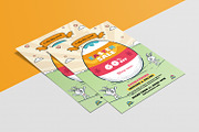 Easter Sale Flyer Template, a Flyer Template by Template Shop (Thumbnail 3 of 4)