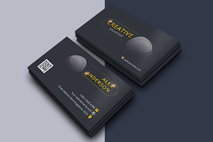 Clean Corporate Modern Business Card, a Business Card Template by Design_Creator