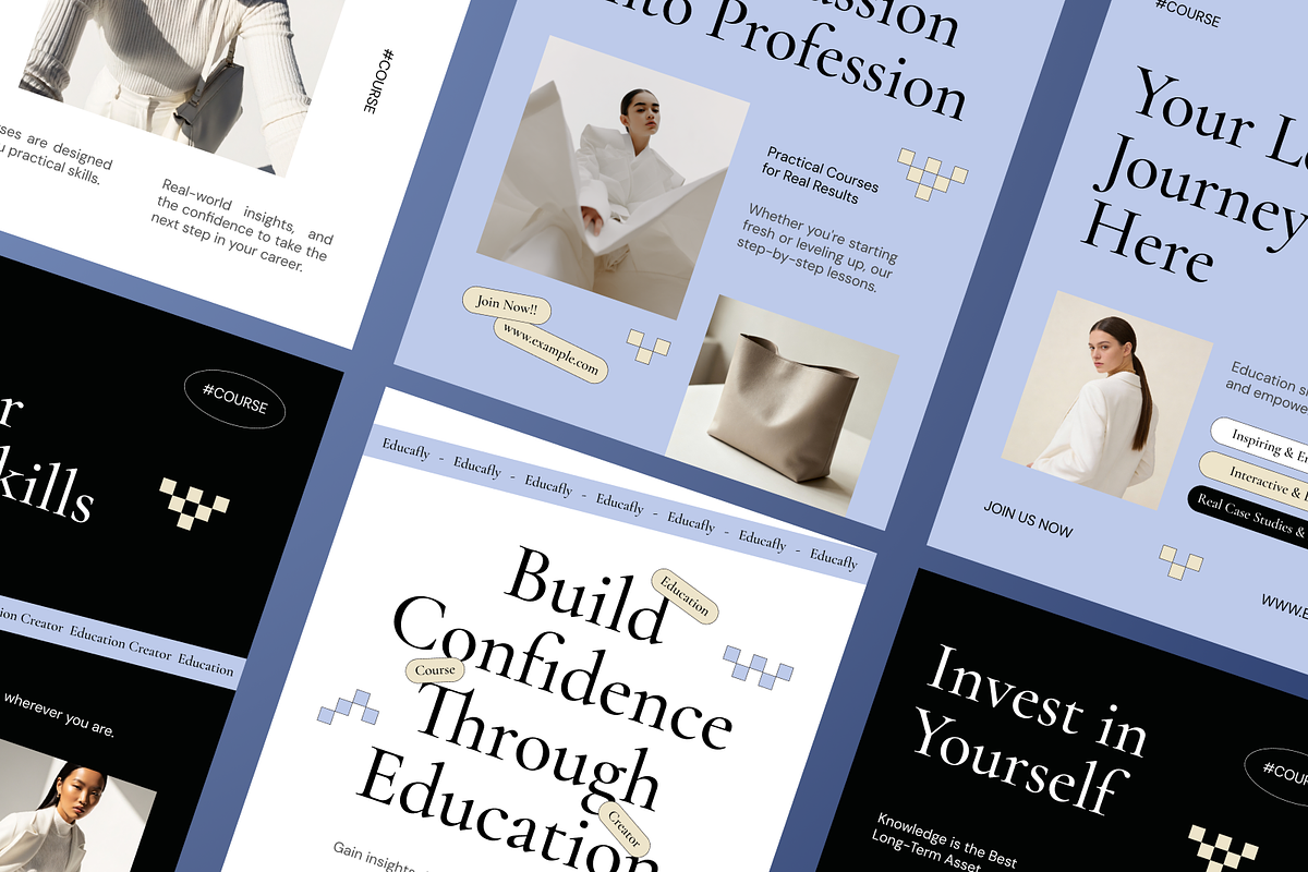 Education Course - Instagram Post, a Social Media Template by Annora Studio (Photo 2 of 6)