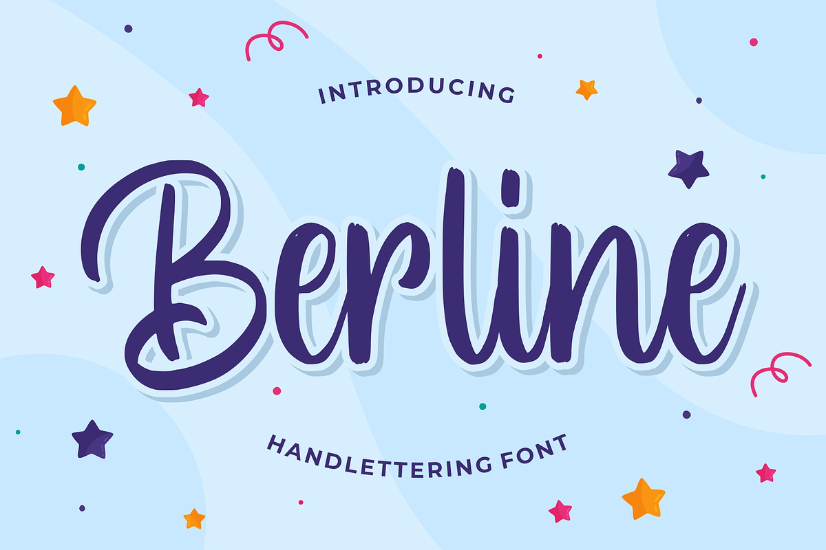 Berline - Handlettering Font