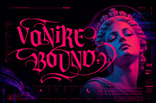 Vonire Bound Typeface