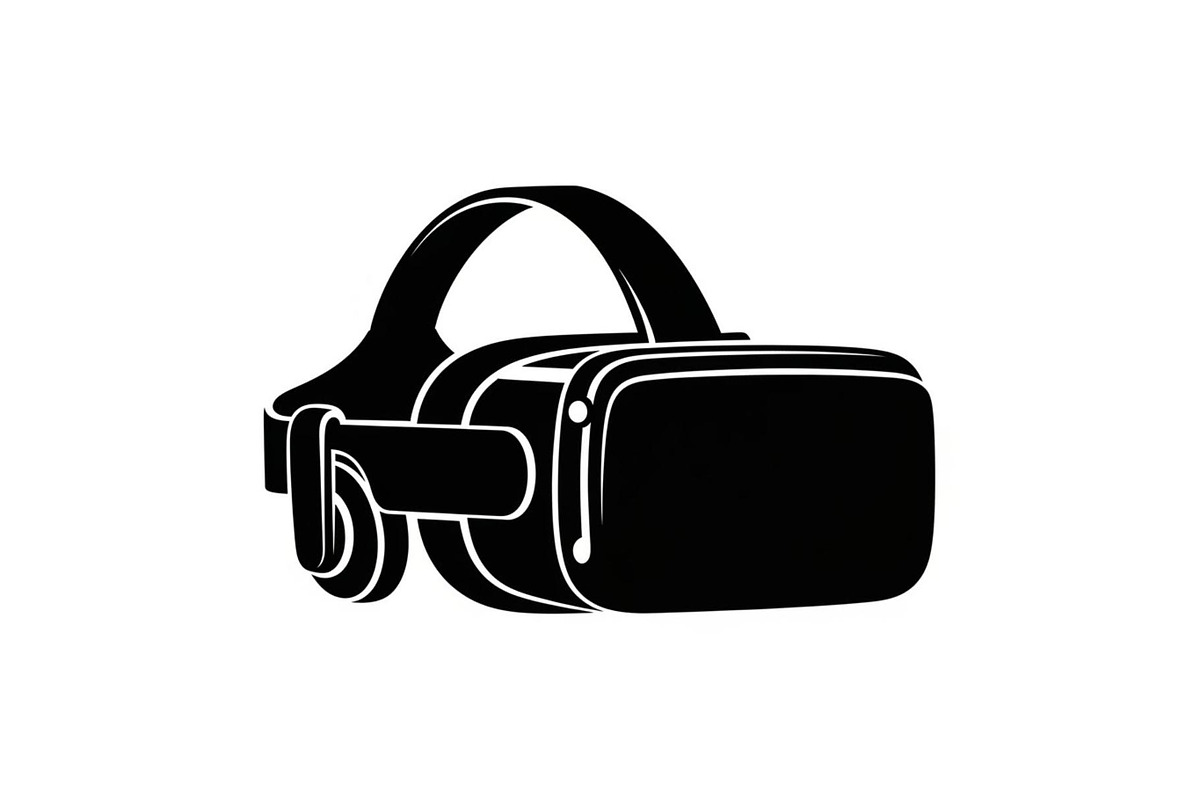50 VR Goggles Headset Silhouette, an Illustration by yasushie (Photo 35 of 51)