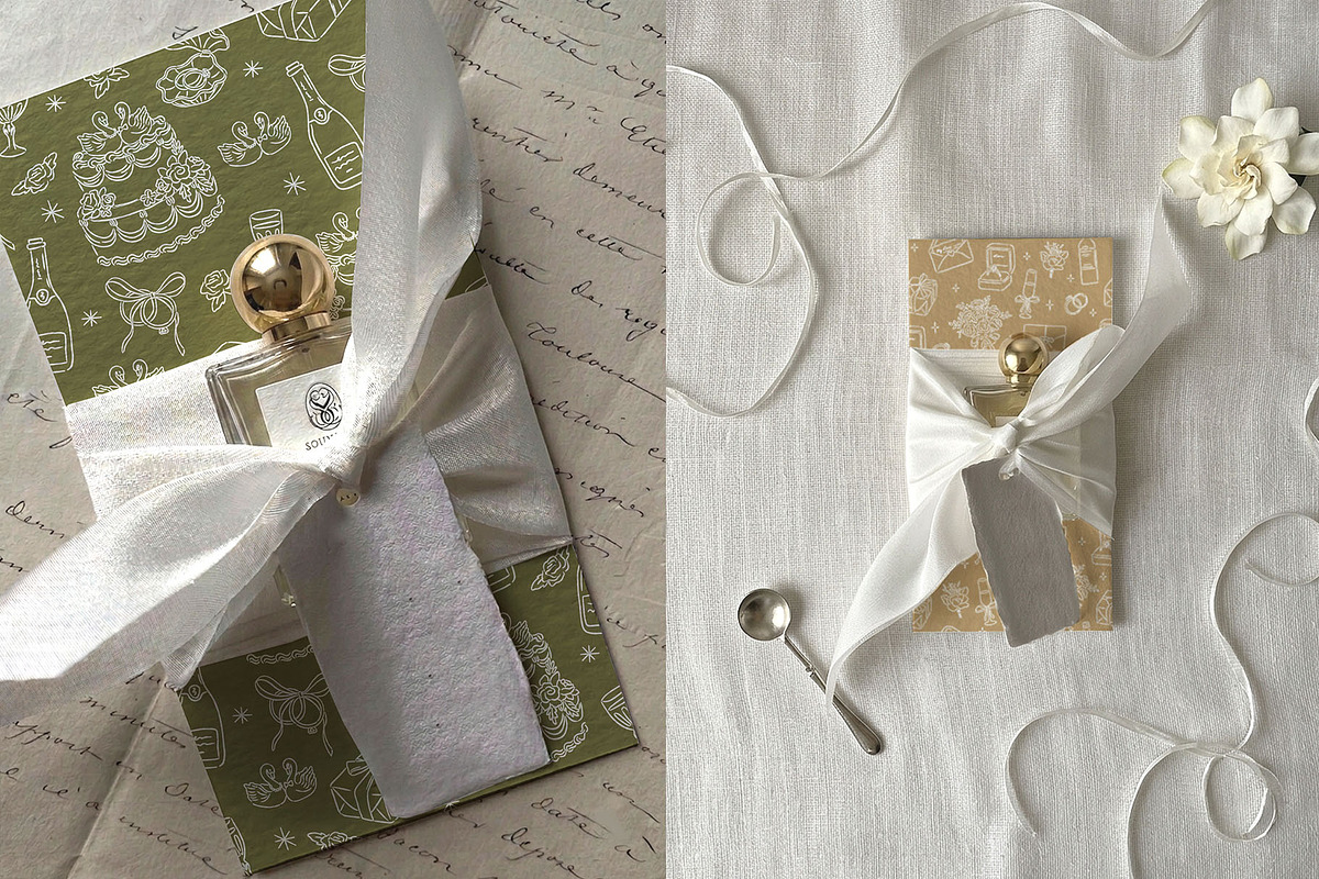 Hand drawn Wedding pattern bundle, a Pattern Graphic by CreativeChristiana (Photo 8 of 14)
