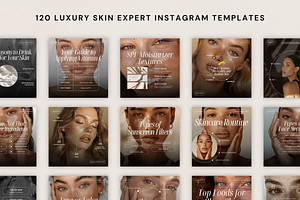 Skin Coach Instagram Templates