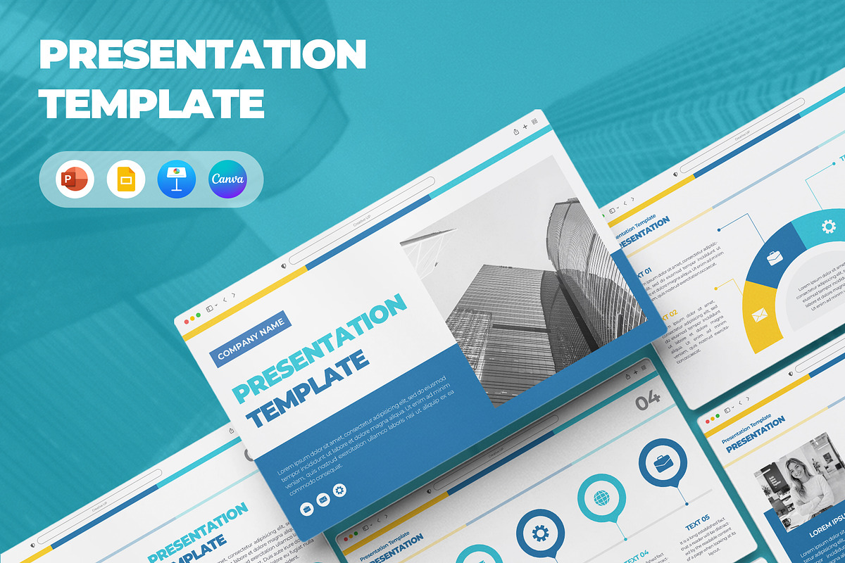 Business Strategy Presentation, a Presentation Template by CreativeUP (Photo 1 of 6)