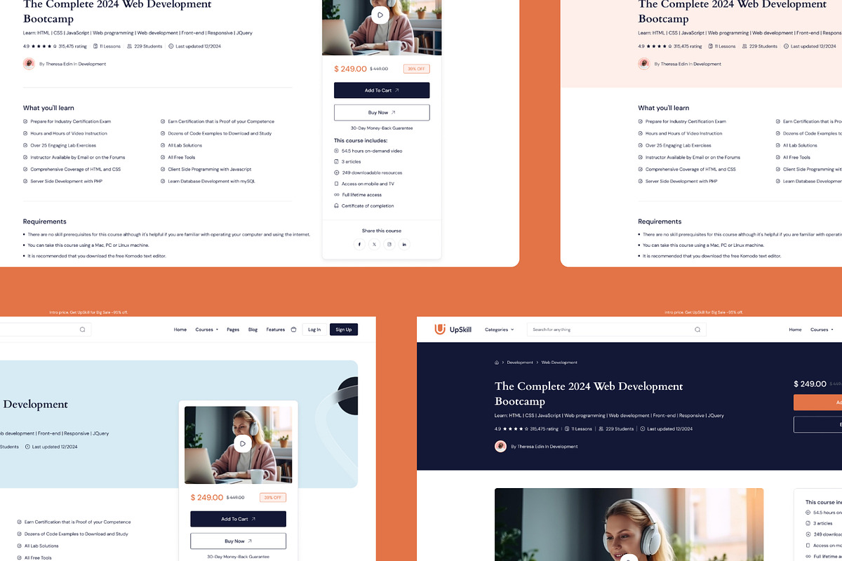 UpSkill — Education HTML Template, a HTML Template by CreativeLayerss (Photo 3 of 3)