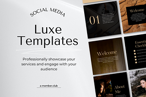 Luxe Social Media Template