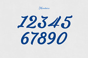 Outfield Glory - Baseball Script, a Script Font by HipFonts (Thumbnail 4 of 11)