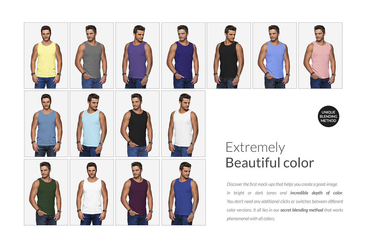 Men Tank Mock-ups Set FREE DEMO, a Books & Magazine Mockup by Apparel_Mockups (Photo 12 of 24)