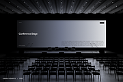 Conference Stage Mockup R03, an Advertising Mockup by Lumatte (Thumbnail 1 of 7)