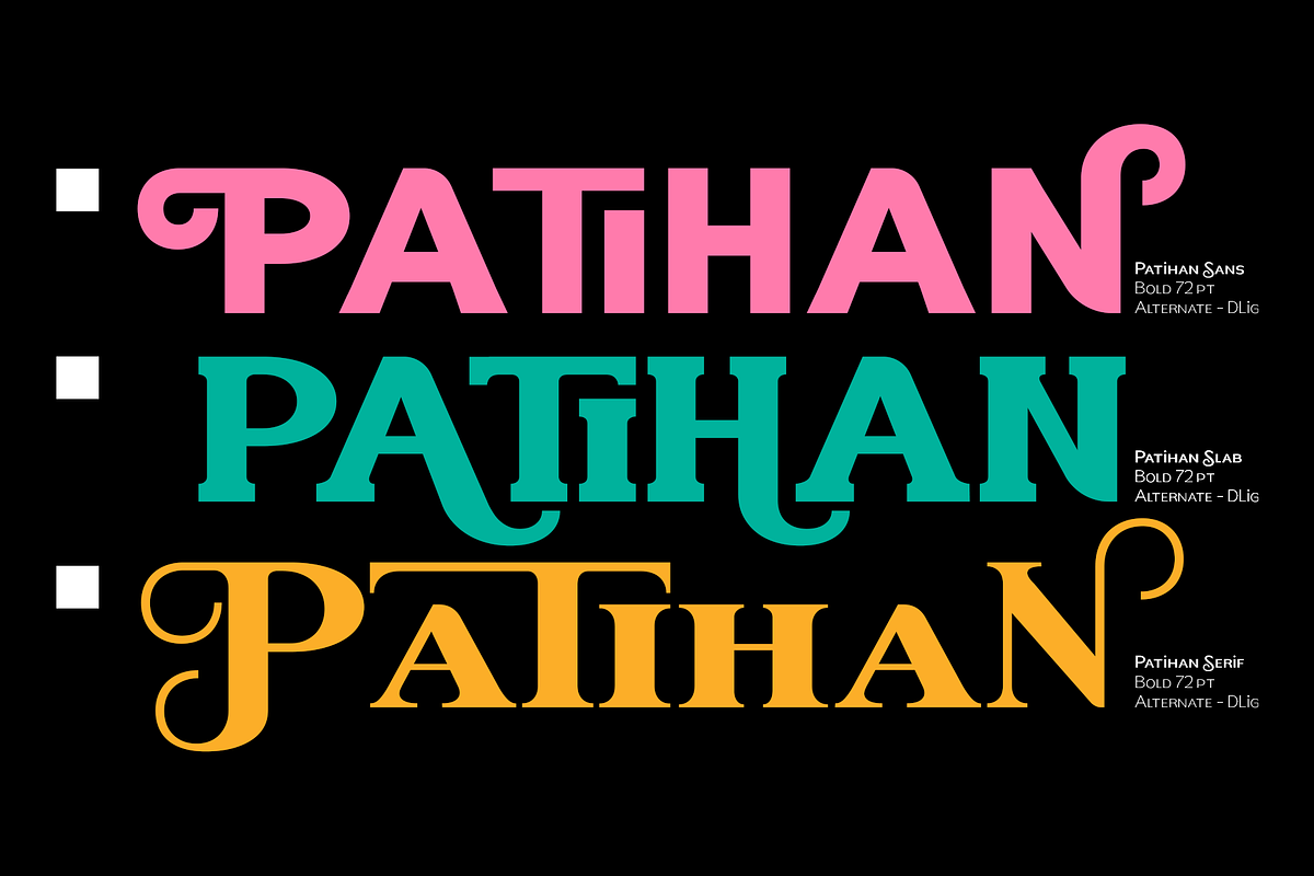 Patihan 27-Font Family, a Font by Jehoo Creative (Photo 2 of 15)