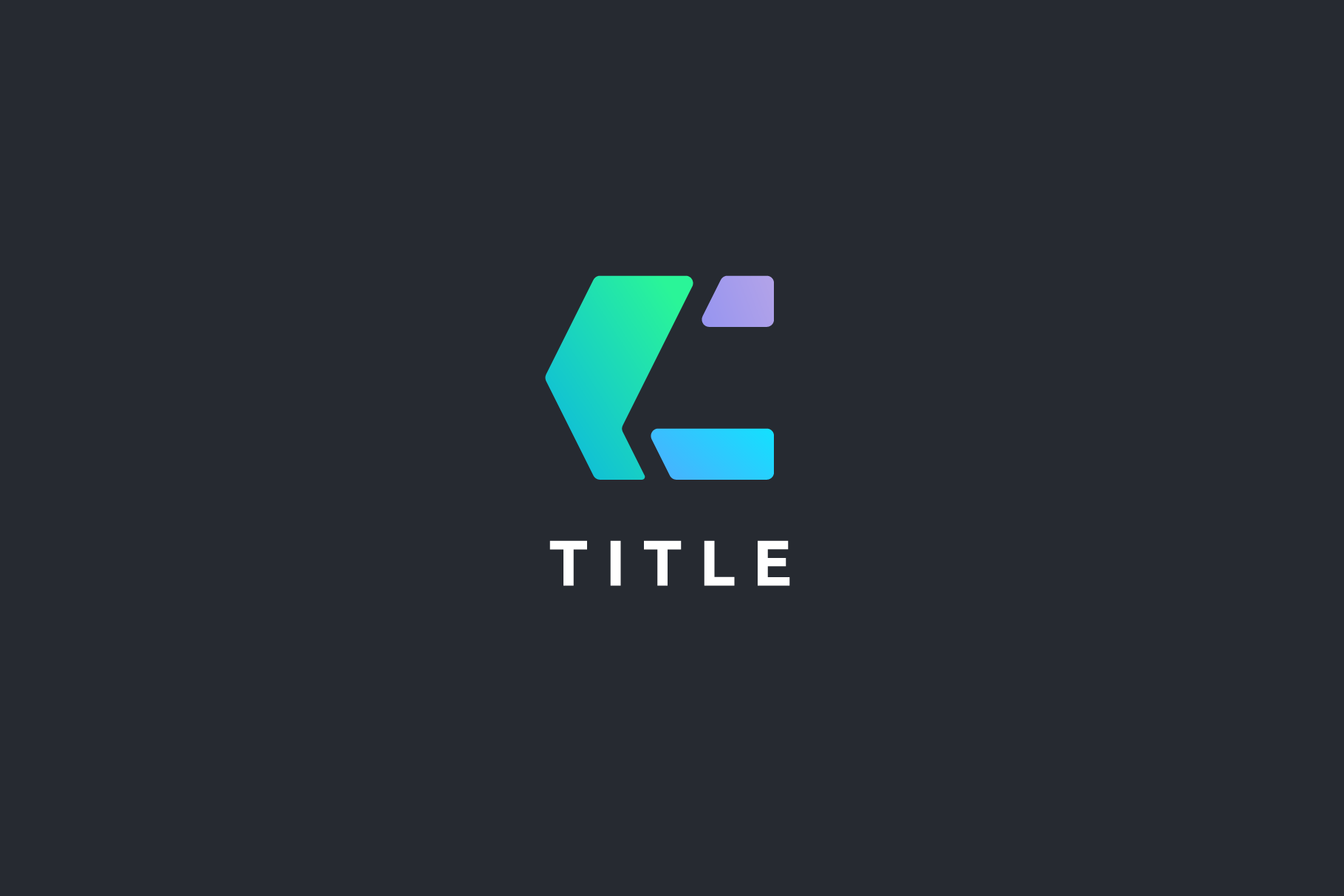 C Technology Colourful Logo, a Branding & Logo Template by baqoos