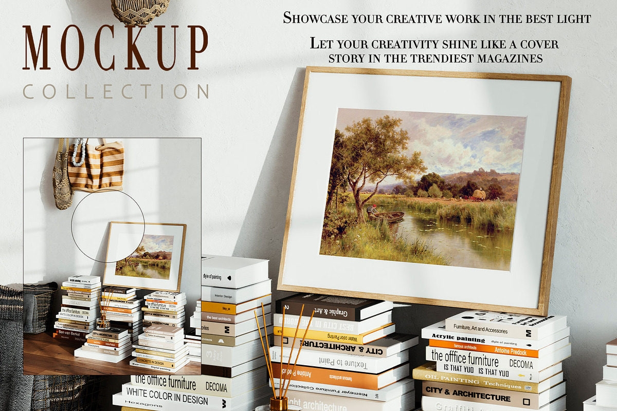 Stockholm Room & MockUp Frame Bundle, a Household Mockup by LAMIA DESIGN (Photo 13 of 14)