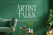 Scarfi Modern All Caps Serif, a Serif Font by timelesstype.co (Thumbnail 5 of 20)