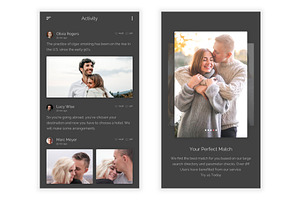 Dating & Networking Figma App