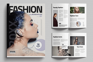 Fashion Magazine, a Magazine Template by MightyDesign