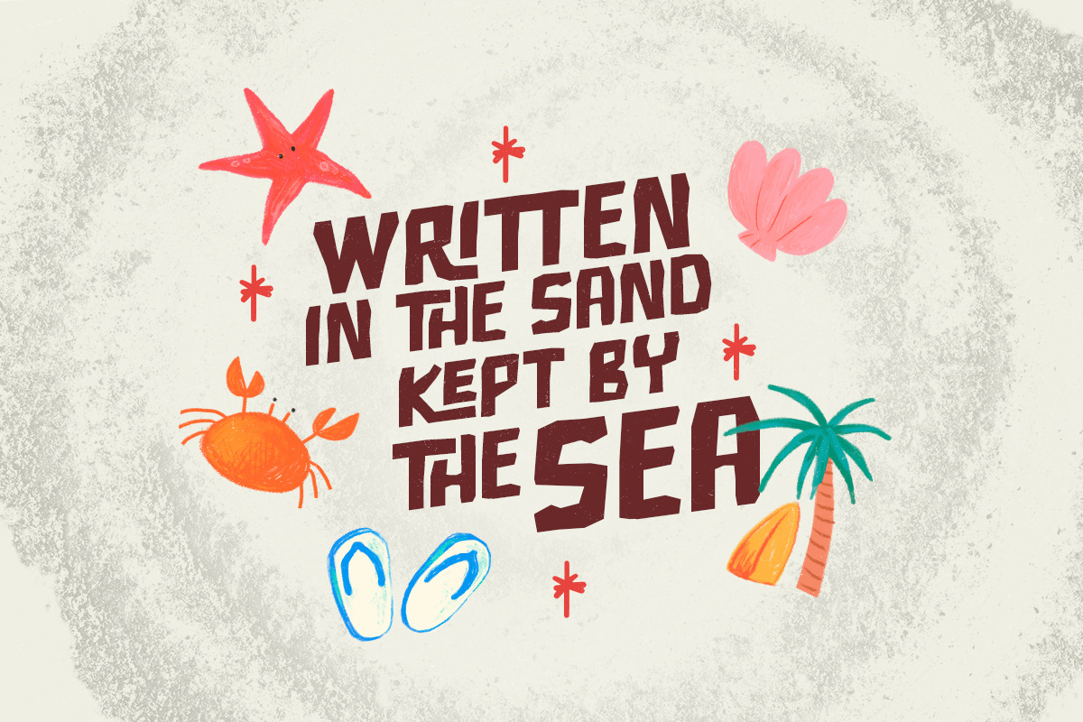 Wild Crimson - Rough Display Font, a Sans Serif Font by Bale Type (Photo 4 of 9)