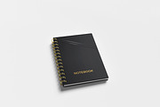 Spiral Notebook Mock-up, a Books & Magazine Mockup by Getdesign (Thumbnail 7 of 8)