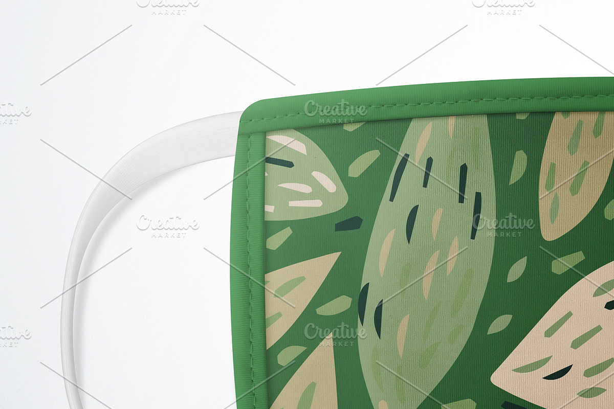 FABRIC FACE MASK MOCKUP, a Mask Mockup by Moonlight Creative (Photo 5 of 6)