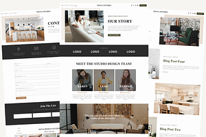 Squarespace Template: Nova Studio