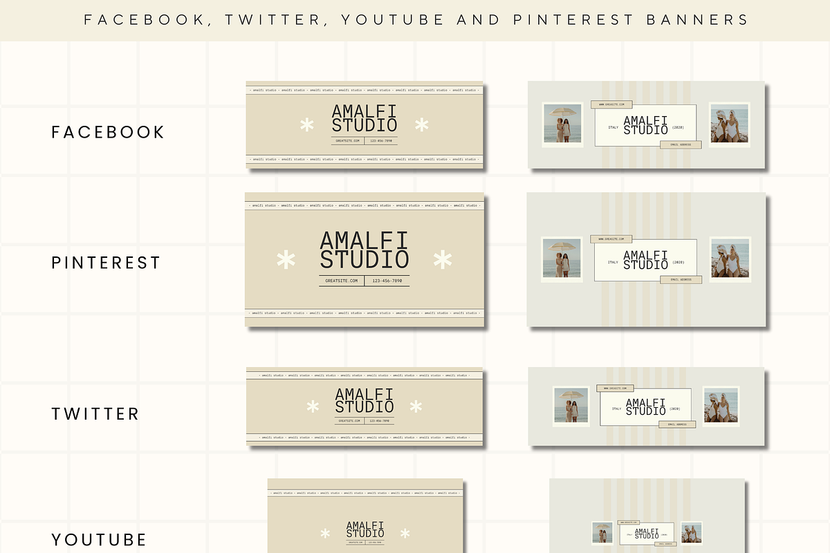 Canva Modern Branding Kit Template, a Branding & Logo Template by Branding Babe Co. (Photo 6 of 9)