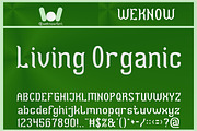 Optical Illusion font, a Font by weknow (Thumbnail 3 of 8)
