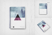 Notebook Mockup Set, a Print Template by creatsy4 (Thumbnail 4 of 9)
