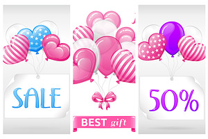 SET / 3 / SALE for Valentine's day