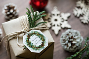 Watercolor clipart - White Christmas, a Seasonal Illustration by Artcard Watercolor (Thumbnail 10 of 16)