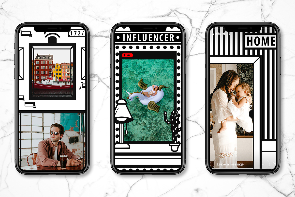 DoodleMe CANVA, PS Stories, a Social Media Template by Dasha_D (Photo 2 of 5)