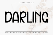 Darling, a Sans Serif Font by InermediaSTUDIO (Thumbnail 1 of 7)