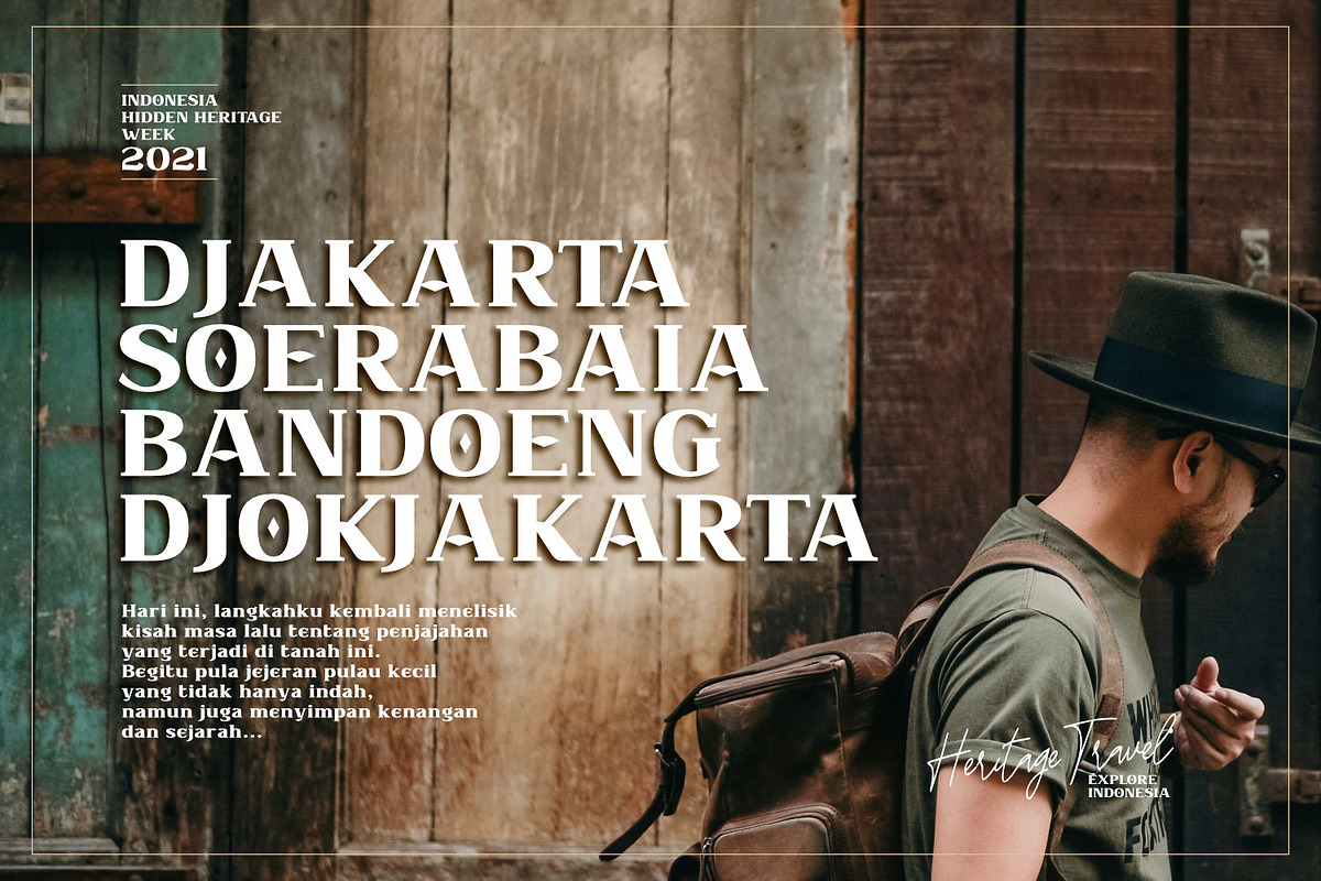 Djaman Doeloe - Old Type, a Serif Font by ikiiko (Photo 3 of 7)