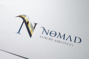 Nomad Luxury Airlines, a Branding & Logo Template by LuisFaus (Thumbnail 3 of 4)