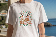 Merry Christmas Retro Reindeer Png, an Illustration by DreamPrint404 (Thumbnail 4 of 7)