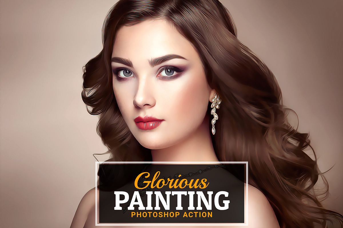 Glorious Painting Photoshop Action, an Action Add-On by CraftingStudio (Photo 1 of 4)