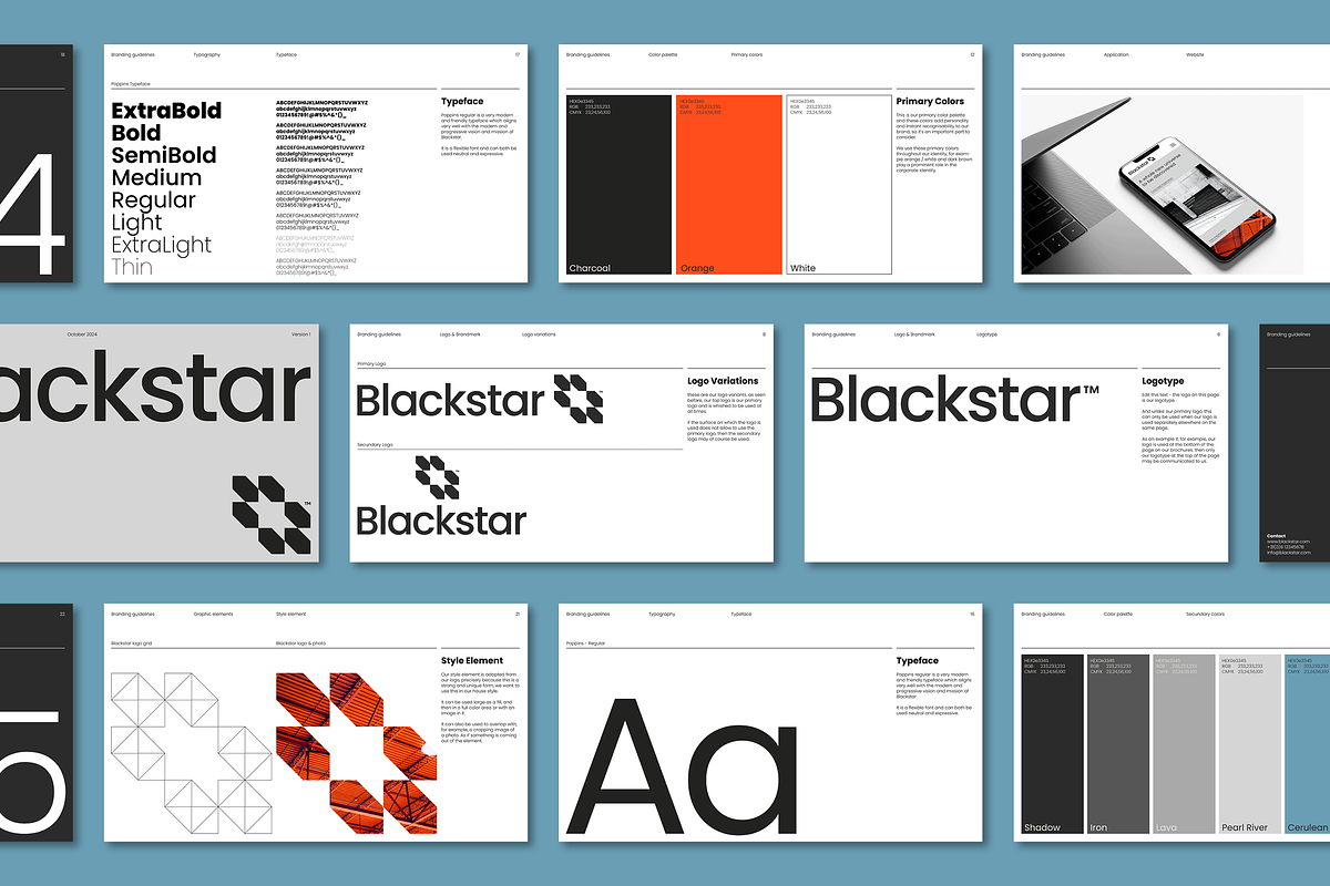 The Branding Guidelines Template, a Presentation Template by Typefool's Shop (Photo 7 of 10)