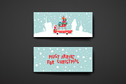 Merry Christmas Card Templates, a Card Template by Palau (Thumbnail 2 of 13)