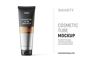 Cosmetic tube mockup, a Packaging Mockup by Smarty Mockups
