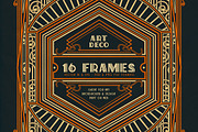 SALE Art Deco Toolkit, a Background Graphic by Cruzine (Thumbnail 63 of 111)