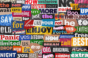 Words Collage Elements, an Object Graphic by Design Squad (Thumbnail 6 of 6)
