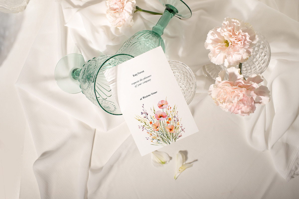 Watercolor Floral Bundle (45 in 1), a Decorative Illustration by Lana Elanor (Photo 47 of 180)