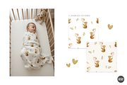 Good Night Baby Patterns Clipart, a Pattern Graphic by vatrushkaprint_store (Thumbnail 6 of 10)