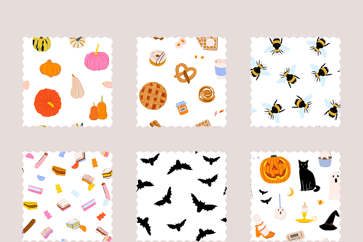 Fall season: Halloween is coming!, a Seasonal Illustration by Ruslana Lubenets (Photo 15 of 17)