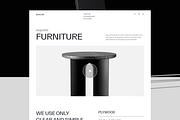 E-Commerce Furniture Website, an UI Kit Template by Ahmed Rubel (Thumbnail 2 of 10)