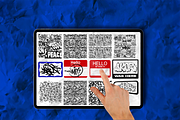 Graffiti Pack For Procreate by IKOS, a Brushes & More by Torus1 (Thumbnail 4 of 11)