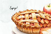 10 Fruity Pies Clipart, an Illustration by Loony Dream Designs (Thumbnail 4 of 4)