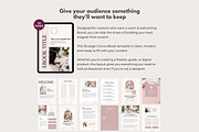Canva Template Blush Lead Magnet, a Marketing Template by Hayley's Digital Hub (Thumbnail 2 of 10)