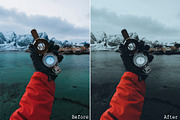 11 Cinematic Blues Lightroom presets, a Preset Add-On by Presets by Yevhen (Thumbnail 3 of 10)