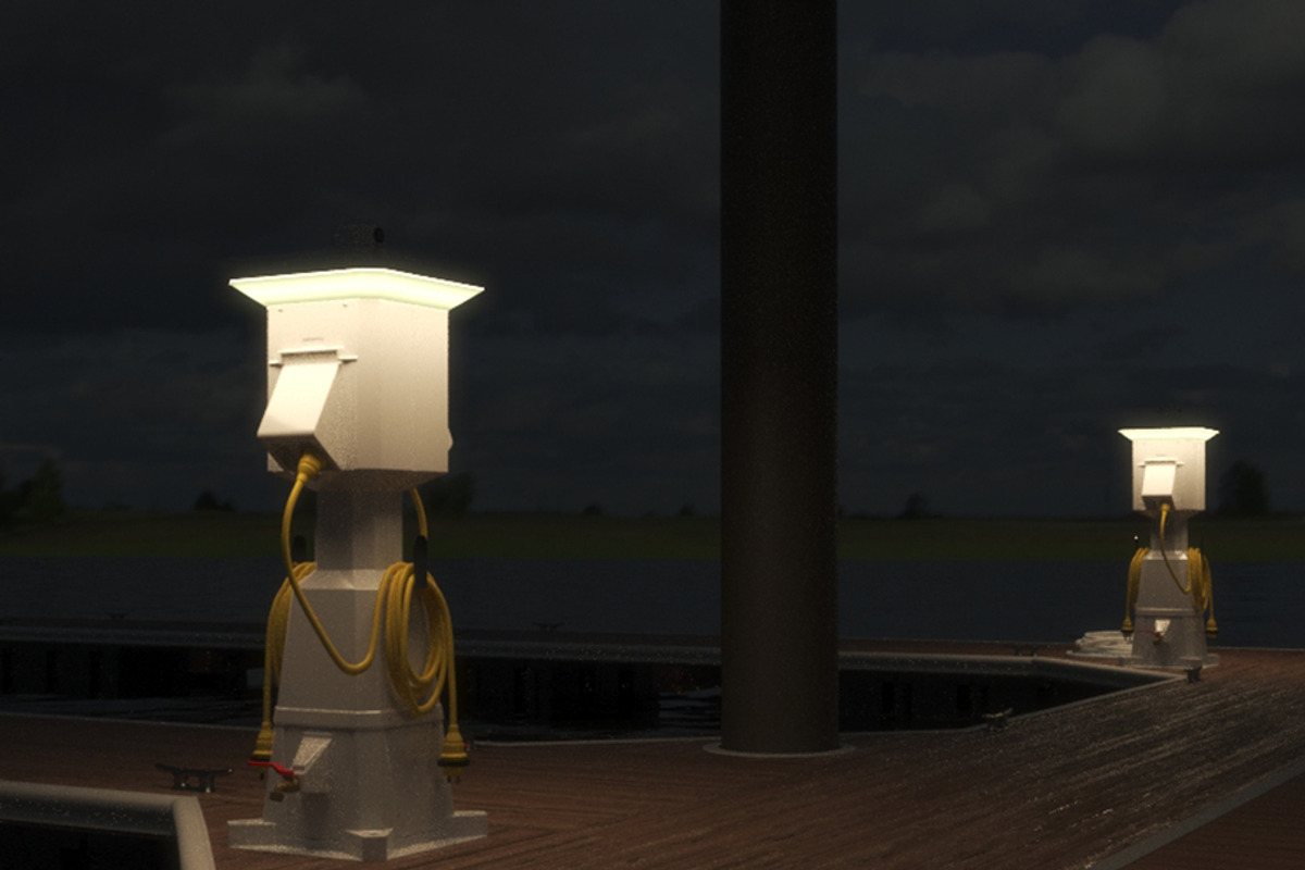 Marina Pedestal 3D model, an Object 3D Model by RoHo Productions (Photo 4 of 7)